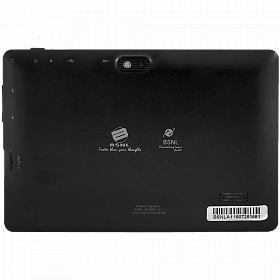 BSNL A-1, Tablet 7 inch, Android 4.4.2, 16GB, 2GB DDR3, Wi-Fi, Quad Core, Dual Camera, Black